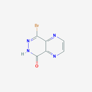 molecular formula C6H3BrN4O B174760 8-Bromopyrazino[2,3-d]pyridazin-5(6H)-one CAS No. 17257-99-7