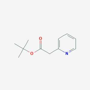 molecular formula C11H15NO2 B174777 tert-Butyl 2-(pyridin-2-yl)acetate CAS No. 150059-62-4