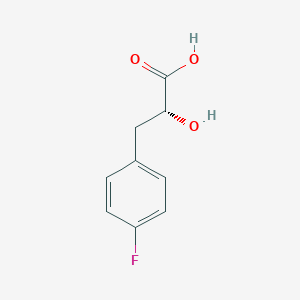 B174822 (R)-3-(4-Fluorophenyl)-2-hydroxypropanoic acid CAS No. 124980-94-5