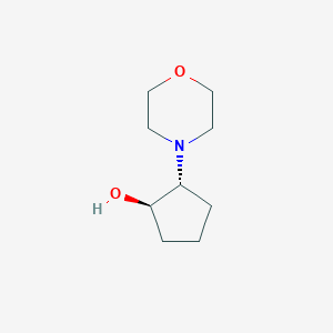 B174859 1-(Morpholin-4-yl)-2-hydroxy-cyclopentane CAS No. 161277-45-8