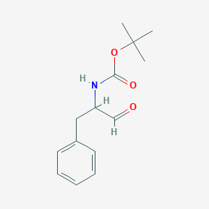 B174876 tert-Butyl (1-oxo-3-phenylpropan-2-yl)carbamate CAS No. 103127-53-3