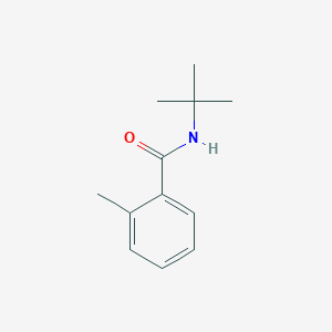 molecular formula C12H17NO B174888 N-T-Butyl-2-methylbenzamide CAS No. 104847-07-6