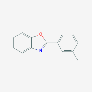 molecular formula C14H11NO B174897 2-(3-Methylphenyl)benzoxazole CAS No. 14625-58-2