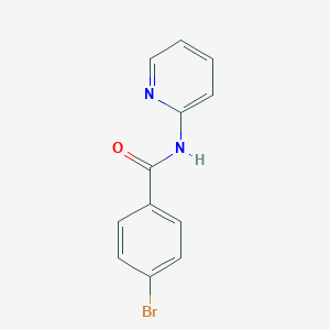 molecular formula C12H9BrN2O B174912 4-溴-N-(吡啶-2-基)苯甲酰胺 CAS No. 14547-83-2