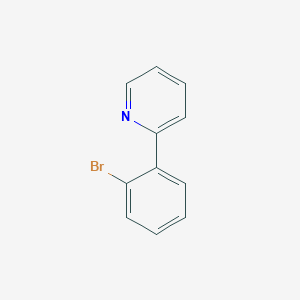 molecular formula C11H8BrN B174913 2-(2-溴苯基)吡啶 CAS No. 109306-86-7