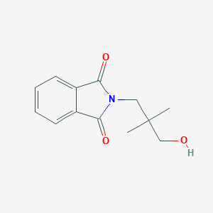 molecular formula C13H15NO3 B174959 2-(3-羟基-2,2-二甲基丙基)异吲哚啉-1,3-二酮 CAS No. 125404-24-2