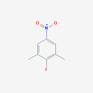 molecular formula C8H8FNO2 B174974 2-氟-1,3-二甲基-5-硝基苯 CAS No. 1736-85-2