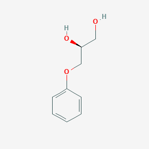 molecular formula C9H12O3 B174995 (2S)-3-苯氧基丙烷-1,2-二醇 CAS No. 139165-57-4