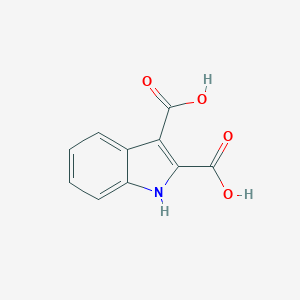 molecular formula C10H7NO4 B175010 1H-吲哚-2,3-二甲酸 CAS No. 103030-09-7