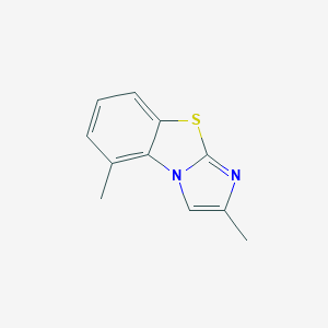 B175027 2,5-Dimethylimidazo[2,1-b]benzothiazole CAS No. 196195-69-4