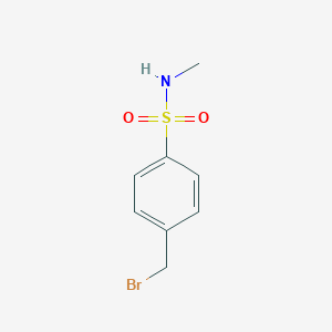 molecular formula C8H10BrNO2S B175042 4-(溴甲基)-N-甲基苯磺酰胺 CAS No. 148459-00-1