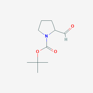 molecular formula C10H17NO3 B175060 1-Boc-2-Formylpyrrolidine CAS No. 117625-90-8