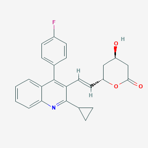 molecular formula C25H22FNO3 B175119 匹伐他汀内酯 CAS No. 141750-63-2