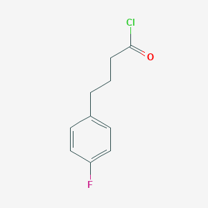 molecular formula C10H10ClFO B175128 4-(4-氟苯基)丁酰氯 CAS No. 133188-66-6