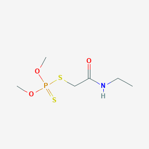 molecular formula C6H14NO3PS2 B175132 乙酸甲酯 CAS No. 116-01-8