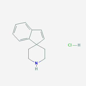 molecular formula C13H16ClN B175144 螺[茚-1,4'-哌啶]盐酸盐 CAS No. 137730-67-7