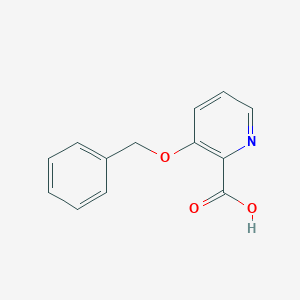 molecular formula C13H11NO3 B175179 3-(苄氧基)吡啶甲酸 CAS No. 117523-29-2