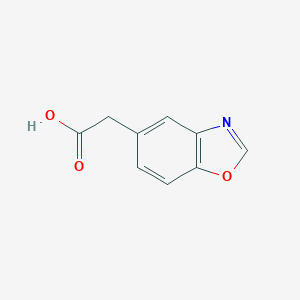 molecular formula C9H7NO3 B175193 2-(苯并[d]恶唑-5-基)乙酸 CAS No. 153810-37-8