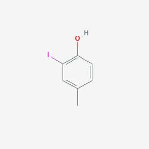 molecular formula C7H7IO B175219 2-碘-4-甲基苯酚 CAS No. 16188-57-1