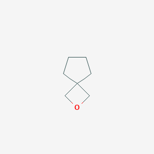 molecular formula C7H12O B175227 2-Oxaspiro[3,4]octane CAS No. 175-57-5