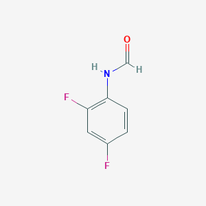 molecular formula C7H5F2NO B175229 N-(2,4-difluorophenyl)formamide CAS No. 198077-68-8