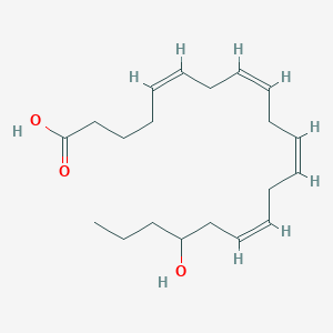 molecular formula C20H32O3 B175286 17-hydroxy-5Z,8Z,11Z,14Z-eicosatetraenoic acid CAS No. 128914-47-6