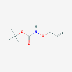 molecular formula C8H15NO3 B175320 N-Boc-O-allylhydroxylamine CAS No. 195708-27-1