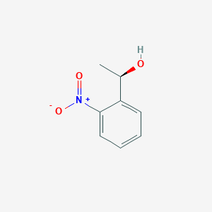 molecular formula C8H9NO3 B017541 (1R)-1-(2-Nitrophenyl)ethanol CAS No. 108530-03-6