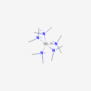 molecular formula C10H30N5Nb B175441 五(二甲氨基)合铌 CAS No. 19824-58-9