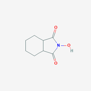 molecular formula C8H11NO3 B175452 2-羟基六氢-1H-异吲哚-1,3(2H)-二酮 CAS No. 18886-85-6