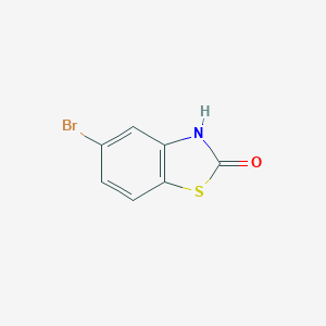 molecular formula C7H4BrNOS B175483 5-Bromobenzo[d]thiazol-2(3H)-one CAS No. 199475-45-1