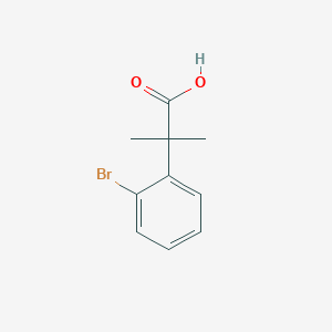 molecular formula C10H11BrO2 B175496 2-(2-溴苯基)-2-甲基丙酸 CAS No. 113948-00-8