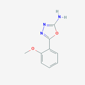 B175513 5-(2-Methoxyphenyl)-1,3,4-oxadiazol-2-amine CAS No. 5711-59-1