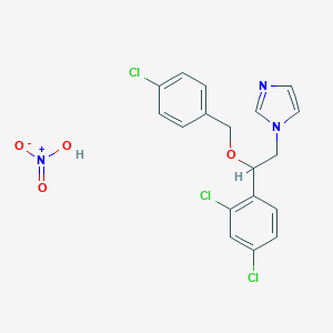 molecular formula C18H16Cl3N3O4 B017553 Econazole nitrate CAS No. 68797-31-9