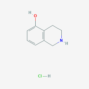 B175530 1,2,3,4-Tetrahydroisoquinolin-5-OL hydrochloride CAS No. 102879-34-5