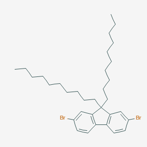 B175539 2,7-Dibromo-9,9-didecyl-9H-fluorene CAS No. 175922-78-8