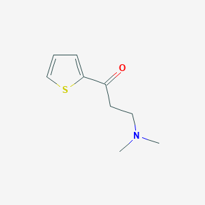 molecular formula C9H13NOS B175541 3-(二甲氨基)-1-(2-噻吩基)-1-丙酮 CAS No. 13196-35-5
