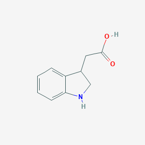 molecular formula C10H11NO2 B175548 2-(吲哚-3-基)乙酸 CAS No. 13083-41-5