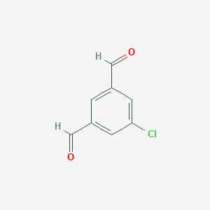molecular formula C8H5ClO2 B017556 5-Chloroisophthalaldehyde CAS No. 105511-08-8