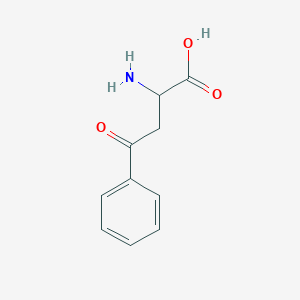 molecular formula C10H11NO3 B175579 α-氨基-β-苯甲酰丙酸 CAS No. 15121-92-3