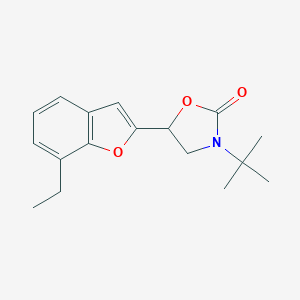 B017558 rac-3-tert-Butyl-5-(7-ethyl-2-benzofuranyl)-2-oxazolidinone CAS No. 1076199-68-2