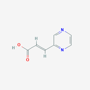 (2E)-3-pyrazin-2-ylacrylic acid