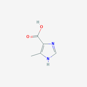 B175612 5-methyl-1H-imidazole-4-carboxylic acid CAS No. 1457-59-6