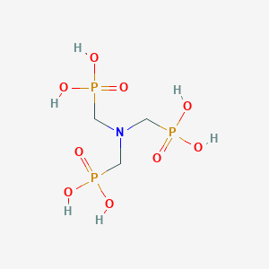 molecular formula C3H12NO9P3 B017564 （亚甲基）三亚膦酸 CAS No. 103333-74-0