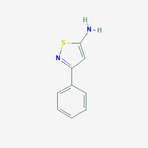 B175640 3-Phenylisothiazol-5-amine CAS No. 14208-52-7