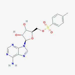 molecular formula C₁₇H₁₉N₅O₆S B017569 5'-甲苯磺酰腺苷 CAS No. 5135-30-8