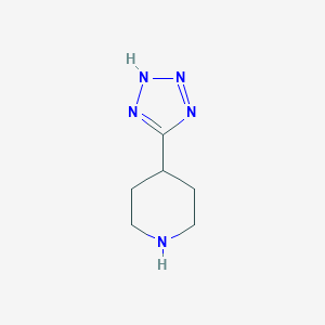 B175717 4-(1H-Tetrazol-5-YL)piperidine CAS No. 112626-97-8