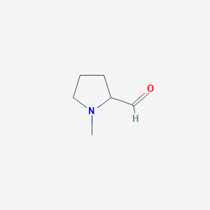 B175744 1-Methylpyrrolidine-2-carbaldehyde CAS No. 13493-88-4