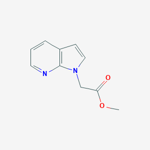 molecular formula C10H10N2O2 B175755 2-(1H-吡咯并[2,3-b]吡啶-1-基)乙酸甲酯 CAS No. 172647-94-8
