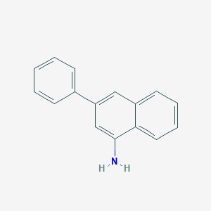 B175798 1-Amino-3-phenylnaphthalene CAS No. 115761-64-3